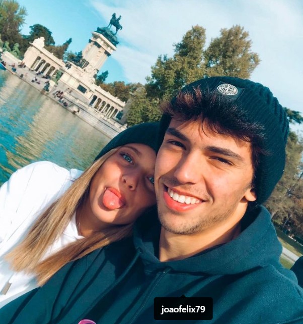 Magui Corceiro and her boyfriend Joao Felix