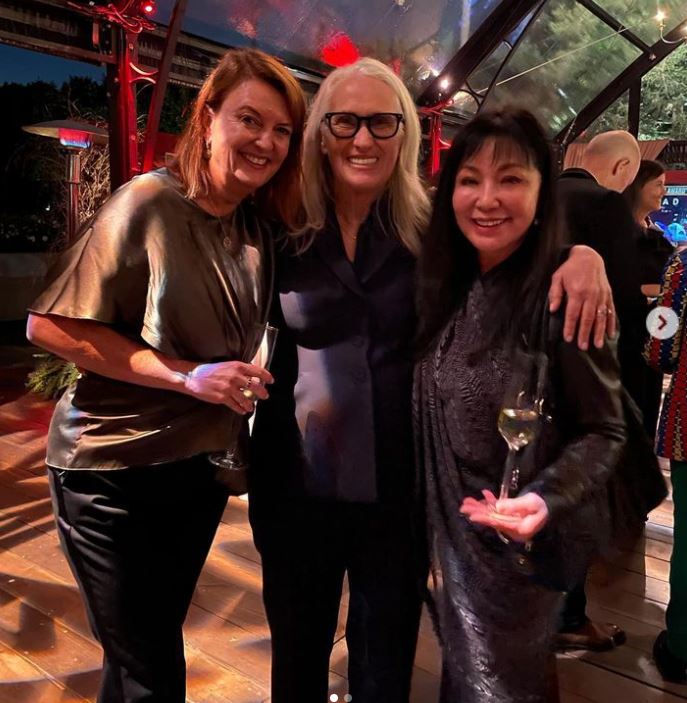 Noriko Watanabe with her besties