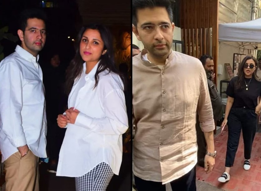 Parineeti Chopra and Raghav Chadha