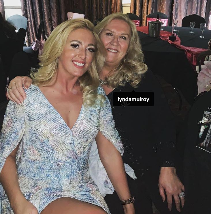 Paris Fury with her mother Lynda Mulroy