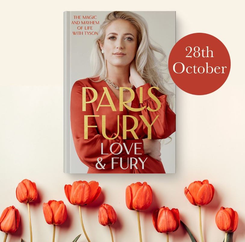 Paris Fury wrote a book named Love and Fury The Magic and Mayhem of Life with Tyson