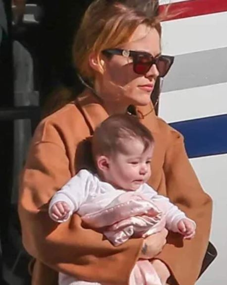 Riley Keough with her daughter