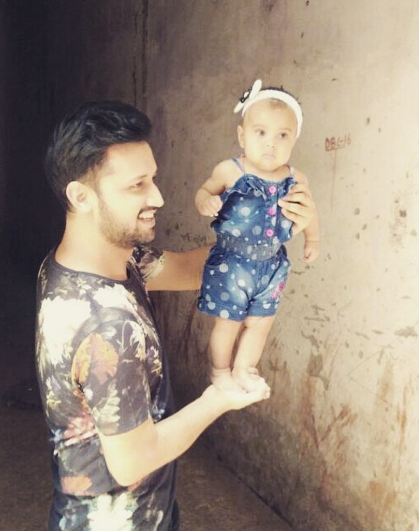 Sara Bharwana's husband Atif Aslam