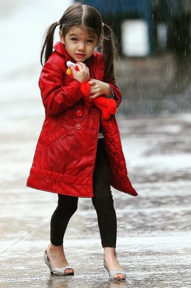 Suri Cruise's childhood image
