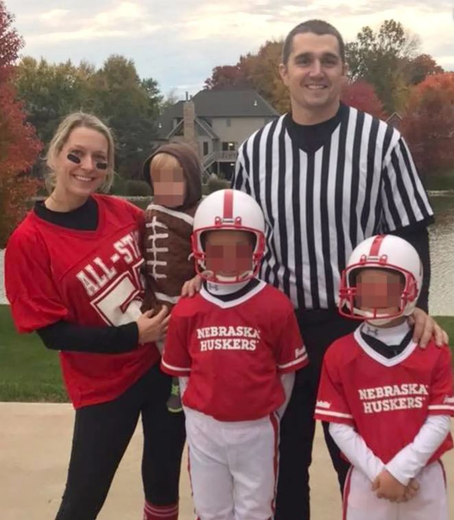 Timothy Bliefnick with his wife Rebecca Bliefnick and kids