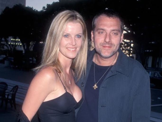 Tom Sizemore with his ex-wife Maeve Quinlan