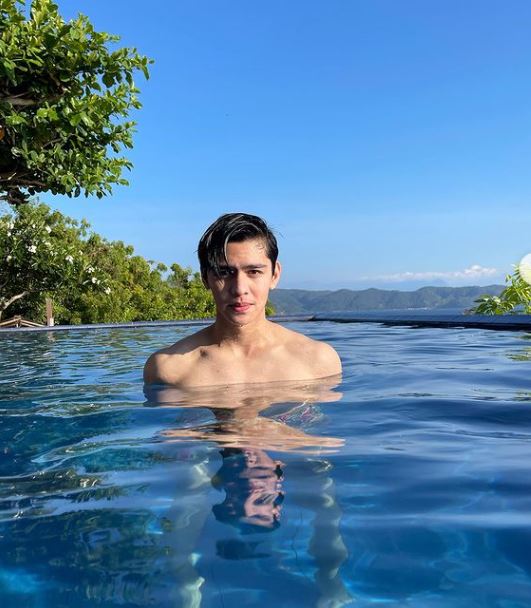 Vince Crisostomo is good at swimming
