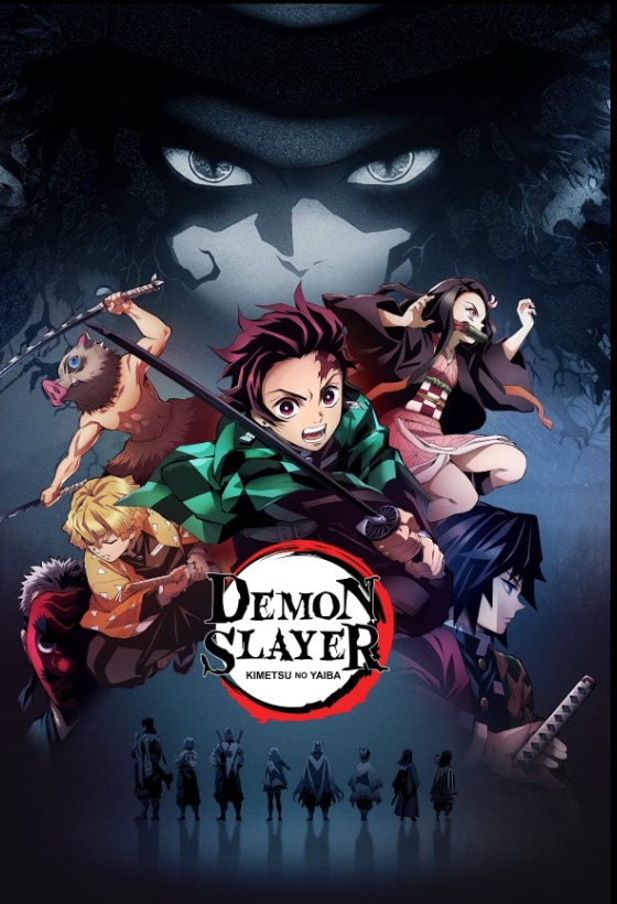 Demon Slayer Kimetsu no Yaiba, based on the manga by Koyoharu Gotouge