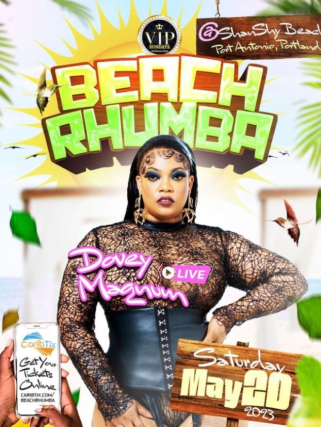 Dovey Magnum has collaborated with various producers in Jamaica