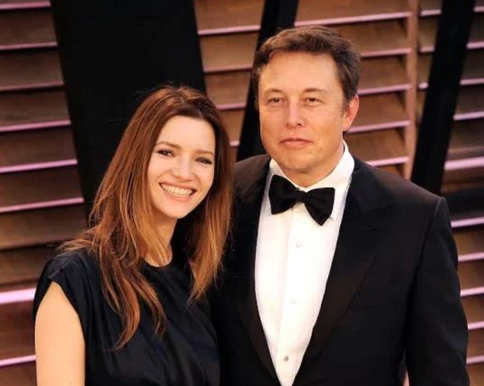 Elon Musk and his ex-wife