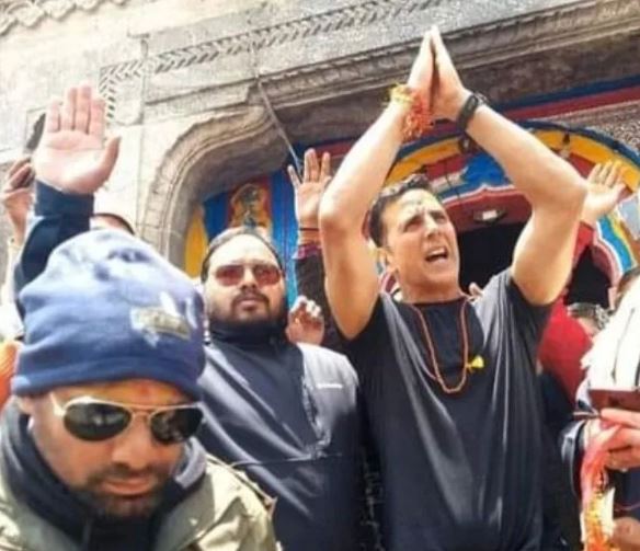Akshay Kumar visited Kedarnath Temple