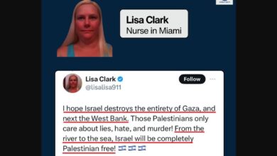 Who Is Lisa Clark The Miami Nurse Who Sparked Outrage with Her Anti-Palestinian Tweets