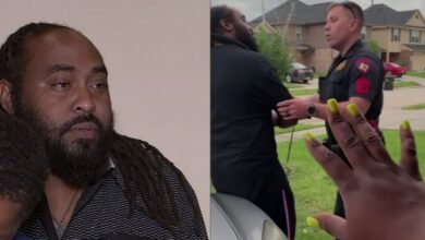 Viral video shows white Texas deputy mistakenly trying to arrest black man on warrant