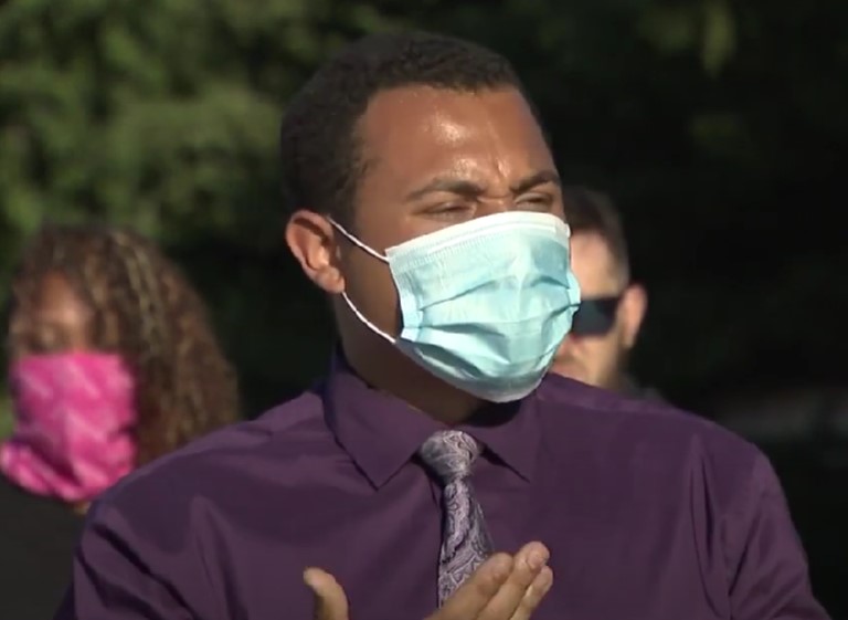 Tiandre Tuosto Protest Organizer