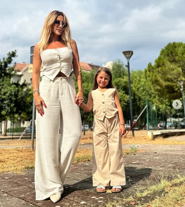 Ursula Bennardo with her daughter