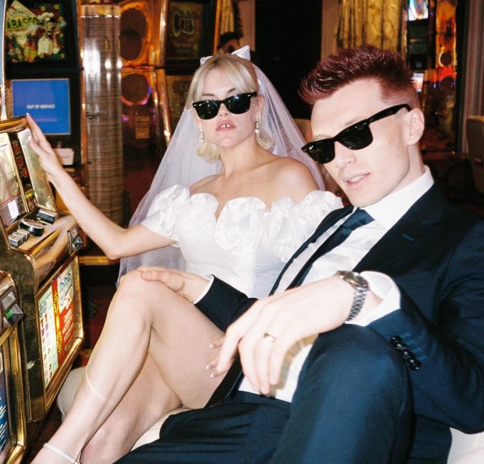 Ashley Smith with her husband Jack Saunders