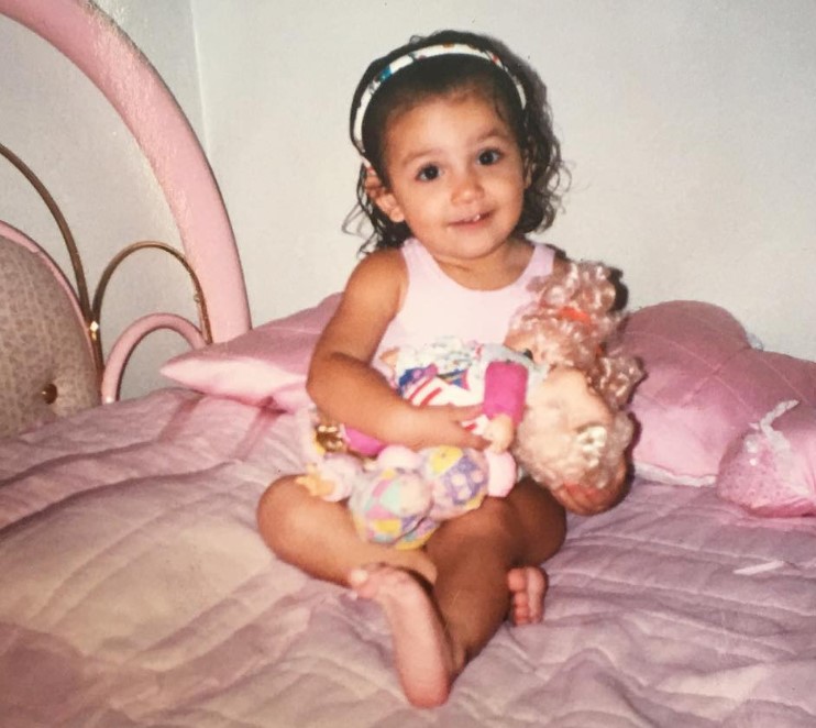 Bruna Santana's childhood image