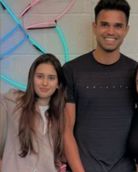 Saaniya Chandok and Arjun Tendulkar