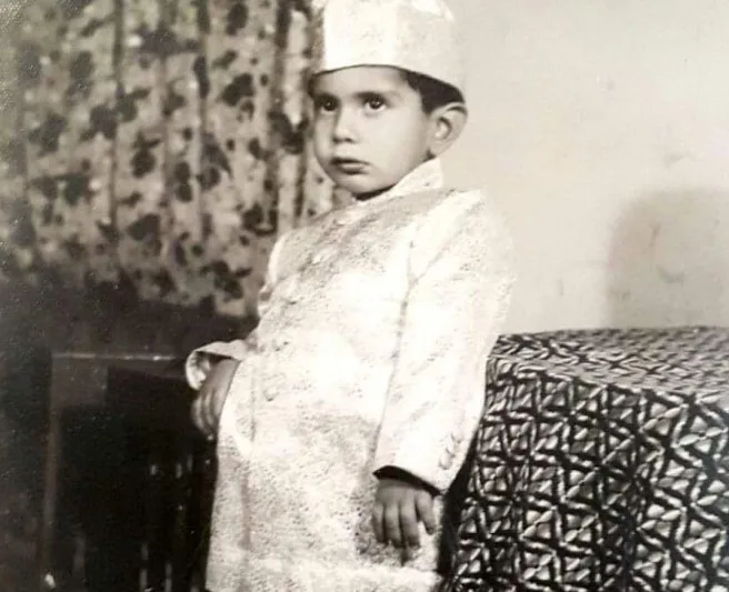 Nabil Gabol's childhood image