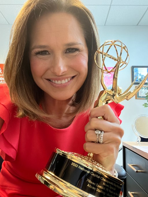 Alison Starling won an Emmy Award