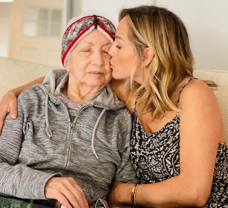 Clare Crawley with her mom