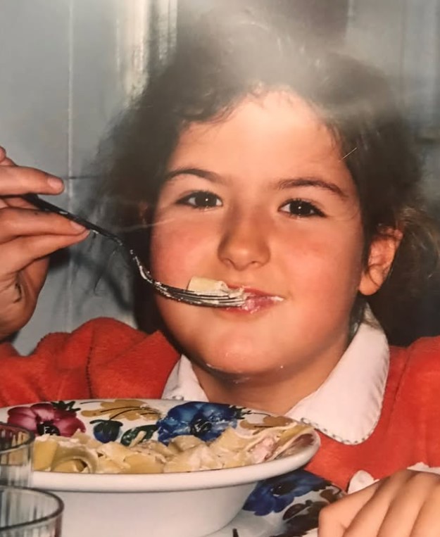 Fabiana Pastorino's childhood image