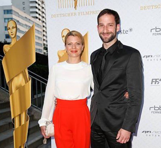 Jordis Triebel with her ex-husband