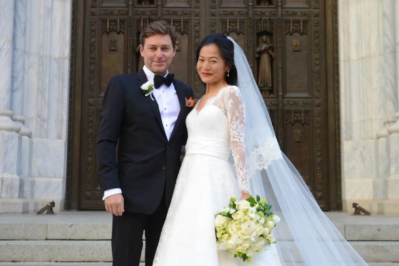 Kaitlyn Folmer with her husband