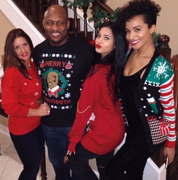 Katya Elise Henry with her family
