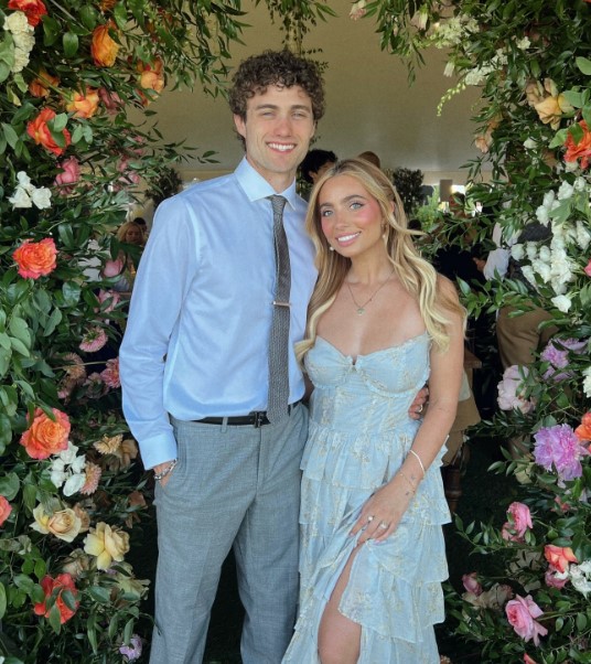 Lexi Hensler with her boyfriend