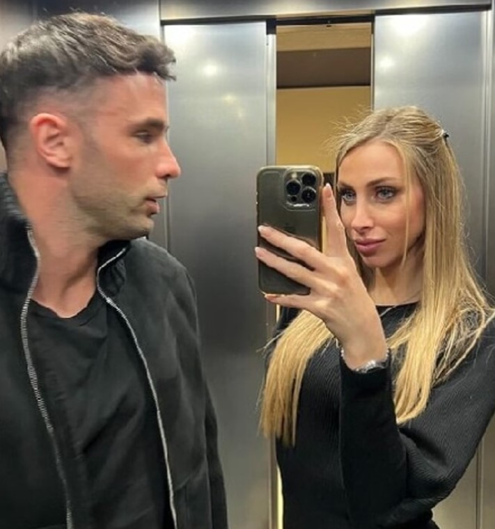 Luca Salvadori and girlfriend Veronica Culcasi