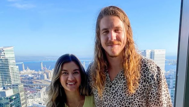 Monica Ceraolo with her husband