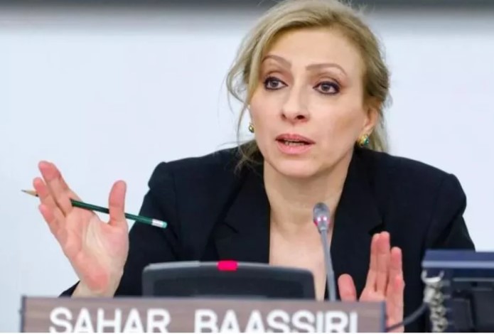 Nawaf Salam's wife Sahar Baassiri