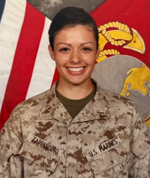 Tatiana Zappardino Commissioned as a Marine Corps Public Affairs Officer