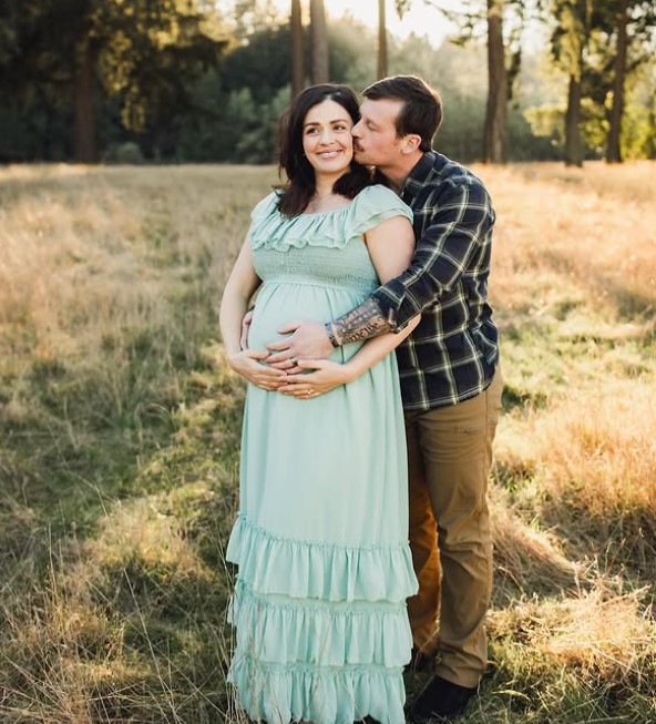 Tatiana Zappardino with her husband