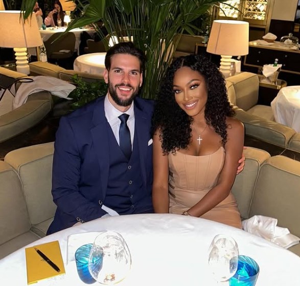 Anastagia Pierre with her husband