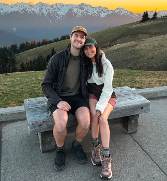 Matthew Hahnel with his wife
