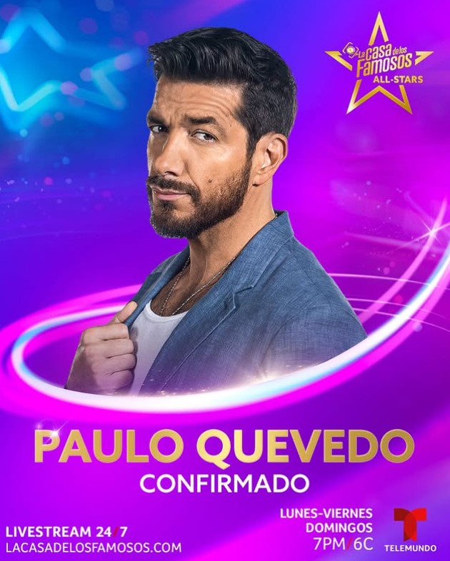 Paulo Quevedo participated in La casa de los famosos season 5