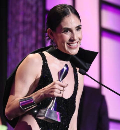 Sandra Echeverria won Gracie Awards at Beverly Wilshire