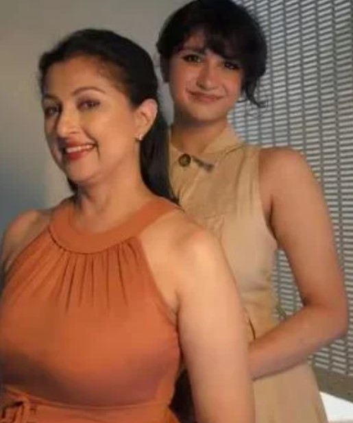 Gautami Tadimalla with her daughter
