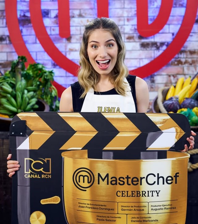 Ilenia Antonini participated in MasterChef Celebrity Colombia in 2024