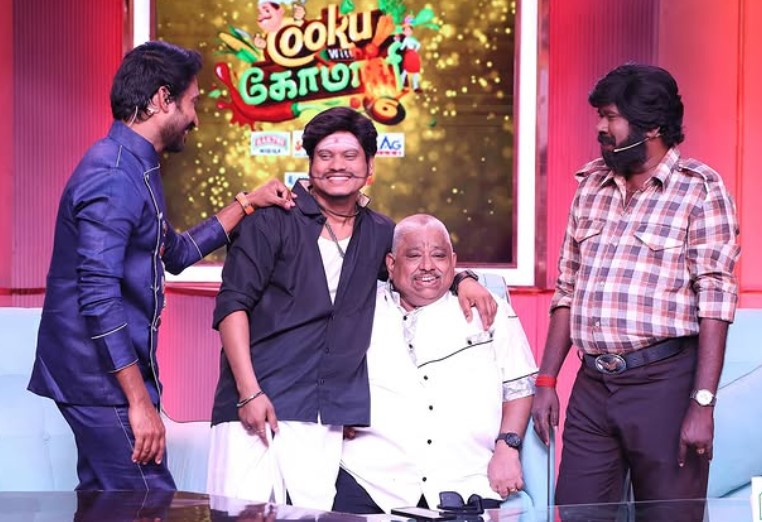 Chef Damu appeared in reality show Cooku with Comali