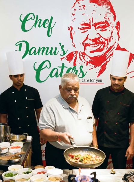 Chef Damu career