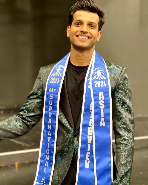 Rahul Rajasekharan won the title of Mr Supranational Asia