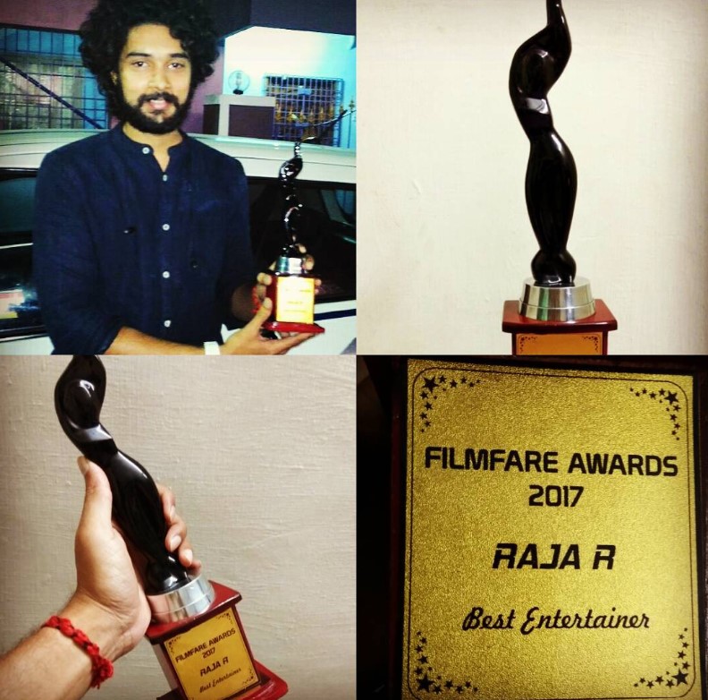 Raja Rudrakodi won Filmfare best entertainer 2017
