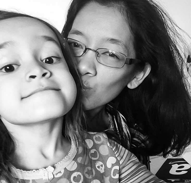 Savitri Wilder and her daughter