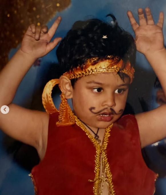 Aman Indra Kumar's childhoo image