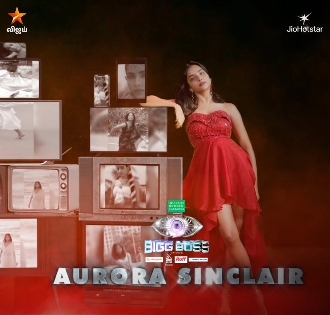 Aurora Sinclair participated in Bigg Boss Tamil Season 9