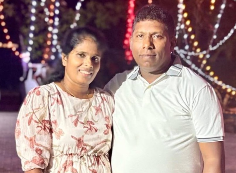 Rumesh Tharanga's parents